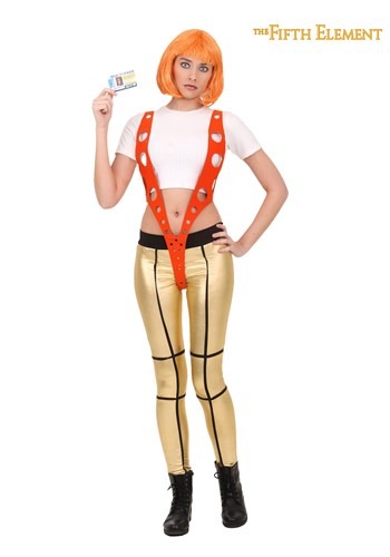 5th Element Leeloo Orange Harness コスチューム ハロウィン レディース コスプレ 衣装 女性 仮装 女性用 イベント パーティ ハロウィーン 学芸会