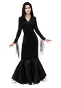 Addams Family Morticia コスチューム for Women ハロウィン レディース コスプレ 衣装 女性 仮装 女性用 イベント パーティ ハロウィーン 学芸会