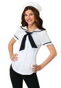 《マラソン期間最大1,000円OFFクーポン有》Womens Sweet Sailor コスチューム Set ハロウィン レディース コスプレ 衣装 女性 仮装 女性用 イベント パーティ ハロウィーン 学芸会