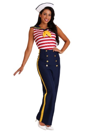 ≪9日20:00〜 20%OFFクーポン有≫Women's Perfect Pin Up Sailor コスチューム ハロウィン レディース コスプレ 衣装 女性 仮装 女性用 イベント パーティ ハロウィーン 学芸会