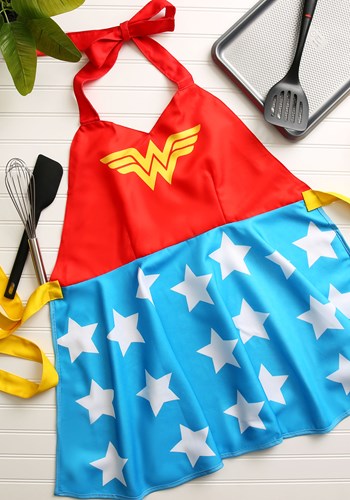 大人用 Wonder Woman Fashion Apron ハロウィン レディース コスプレ 衣装 女性 仮装 女性用 イベント ..