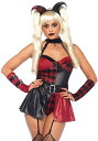 Women's Deviant Darling コスチューム ハロウィン レディース コスプレ 衣装 女性 仮装 女性用 イベント パーティ ハロウィーン 学芸会