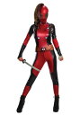 Ladies Secret Wishes Deadpool コスチューム ハロウィン レディース コスプレ 衣装 女性 仮装 女性用 イベント パーティ ハロウィーン 学芸会