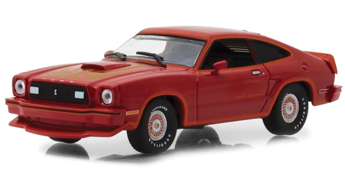 Greenlight 1978 Ford tH[h Mustang II King Cobra - Red & Black 1/43 XP[ | _CLXgJ[ _CLXg Ԃ̂   RNV ~j`A _CJXg fJ[ ~jJ[ A Mtg v[g