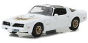Greenlight 1977 Pontiac ポンティアック Police|Fire|EMS bird Trans Am Cameo White 1/43 ス...