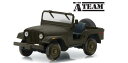 Greenlight The A-Team Jeep ジープ CJ-5 - Green 1/43 スケール | ダイキャストカー ダイキャスト 車のおもちゃ 車...