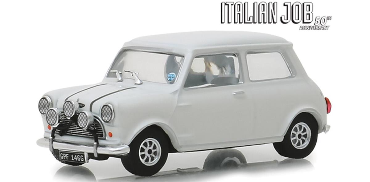 Greenlight The Italian Job 1967 Austin Mini ~j Cooper S - white 1/43 XP[ | _CLXgJ[ _CLXg Ԃ̂   RNV ~j`A _CJXg fJ[ ~jJ[ A Mtg v[g