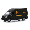 Greenlight 2018 UPS Ford フォード Transit 1/43 スケール | ダイキャストカー ダイキャスト 車のおもちゃ 車 おもちゃ ...