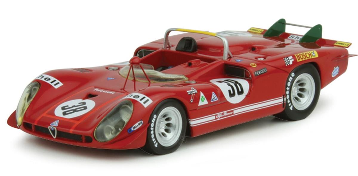 TSM Models 1970 Alfa Romeo At@I Tipo 33/3 XP[ Le Mans #38 1/43 XP[ | _CLXgJ[ _CLXg Ԃ̂   RNV ~j`A _CJXg fJ[ ~jJ[ A Mtg v[g