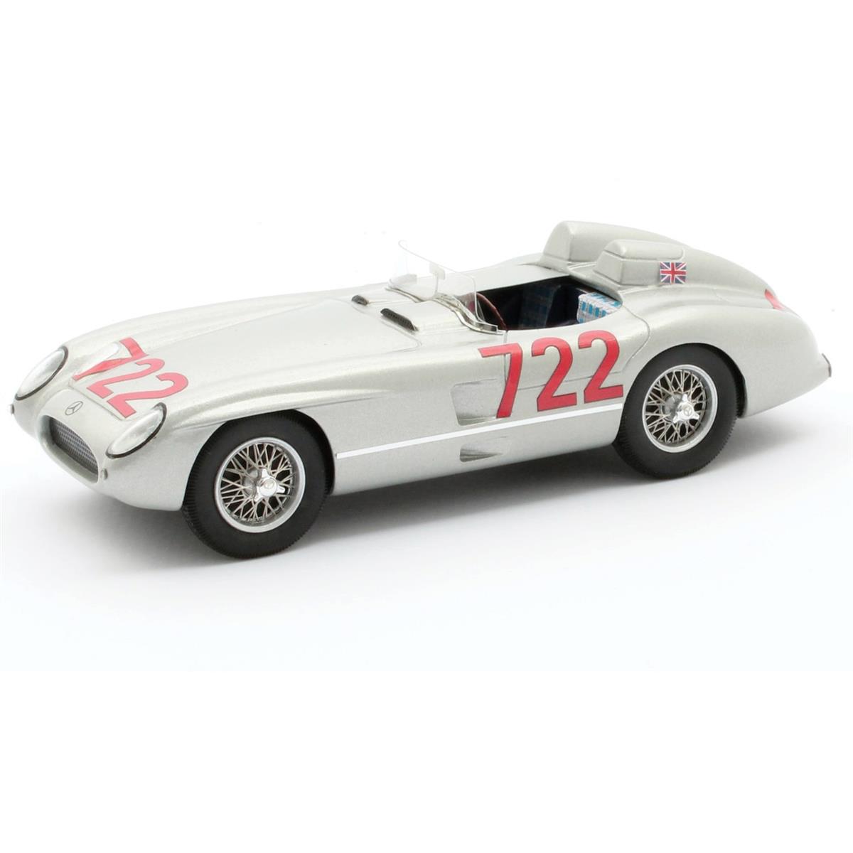 Matrix マトリックス 1955 Mercedes メルセデス 300SLR Sterling Moss Mille Miglia Winner 1/43 スケール ダイキャストカー ダイキャスト 車のおもちゃ 車 おもちゃ コレクション ミニチュア ダイカスト モデルカー ミニカー アメ車 ギフト プレゼント