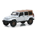 Greenlight 2018 Jeep ジープ Wrangler Unlimited Golden Eagle 1/43 スケール | ダイキャストカー ダイキャスト 車のおもちゃ 車 おもちゃ コレクション ミニチュア ダイカスト モデルカー ミニカー アメ車 ギフト プレゼント