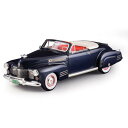 GLM GLM 1941 Cadillac キャデラック Series 62 Convertible - blue 1/43 スケール | ダイキャストカー ダ...