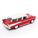 Lucky ラッキー 1957 Chevrolet シボレー Nomad - Red 1/43 スケール | ダイキャストカー ダイキャスト 車のおもちゃ 車 ...