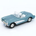 Lucky ラッキー 1957 Chevrolet シボレー Corvette - Blue 1/43 スケール | ダイキャストカー ダイキャスト 車のおもち...