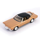 Lucky ラッキー 1971 Buick ビュイック Riviera GS - Gold 1/43 スケール | ダイキャストカー ダイキャスト 車のおもちゃ...