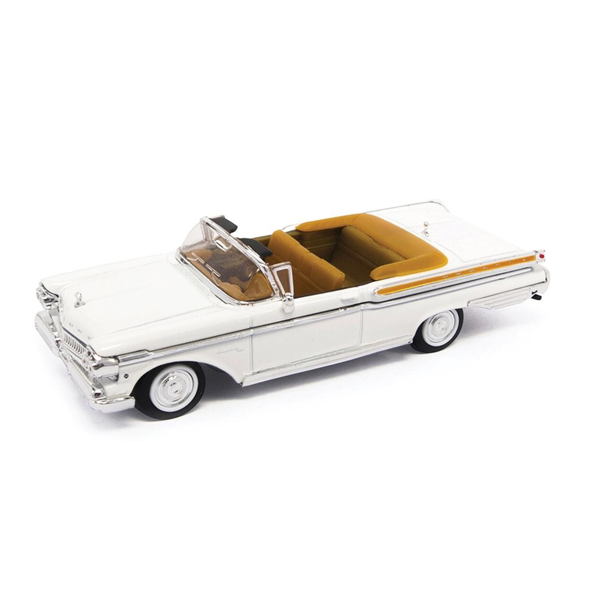 Lucky ラッキー 1957 Mercury マーキュリー Turnpike Cruiser - White 1/43 スケール ダイキャストカー ダイキャスト 車のおもちゃ 車 おもちゃ コレクション ミニチュア ダイカスト モデルカー ミニカー アメ車 ギフト プレゼント