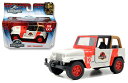 Jada Toys ジェイダトイズ Jada Jurassic World Jeep ジープ Wrangler in Window Box 1/43 スケール ...