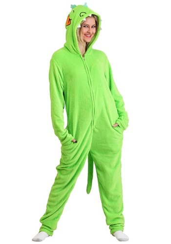 Adult's Nickelodeon Rugrats Reptar Union Suit ꥹޥ ϥ  ץ  ...