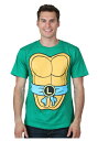 TMNT I Am Leonardo T-Shirt クリスマス ハロウィン メンズ コスプレ 衣装 男性 仮装 男性用 イベント パーティ ハロウィーン 学芸会 学園祭 学芸会 ショー お遊戯会 二次会 忘年会 新年会 歓迎会 送迎会 出し物 余興 誕生日 発表会