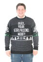 Home Alone Buzz Your 女の子friend Woof 大きいサイズ Ugly Xmas Sweater クリスマス ハロウィン メンズ コスプレ 衣装 男性 仮装 男性用 イベント パーティ ハロウィーン 学芸会