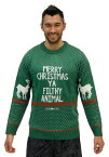 Home Alone Green Merry Christmas Ya Filthy Animal Ugly X-Mas Sweater クリスマス ハロウィン メンズ コスプレ 衣装 男性 仮装 男性用 イベント パーティ ハロウィーン 学芸会