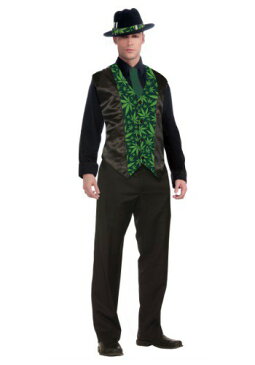 大人用 Cannabis ベスト クリスマス ハロウィン メンズ コスプレ 衣装 男性 仮装 男性用 イベント パーティ ハロウィーン 学芸会 学園祭 学芸会 ショー お遊戯会 二次会 忘年会 新年会 歓迎会 送迎会 出し物 余興 誕生日 発表会 バレンタイン ホワイトデー