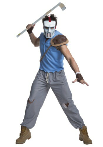 TMNT 大人用 Casey Jones コスチューム クリスマス ハロウィン メンズ コスプレ 衣装 男性 仮装 男性用 イベント パーティ ハロウィーン 学芸会 学園祭 学芸会 ショー お遊戯会 二次会 忘年会 新年会 歓迎会 送迎会 出し物 余興 誕生日 発表会