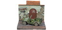 ジョニーライトニング WWII Bastogne Battle of the Bulge ジープ Diorama 1/64 スケール | ダイキャストカー ダイ...