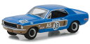 Greenlight 1968 John McComb Trans Am Mustang 1/64 スケール | ダイキャストカー ダイキャスト 車のおもちゃ ...