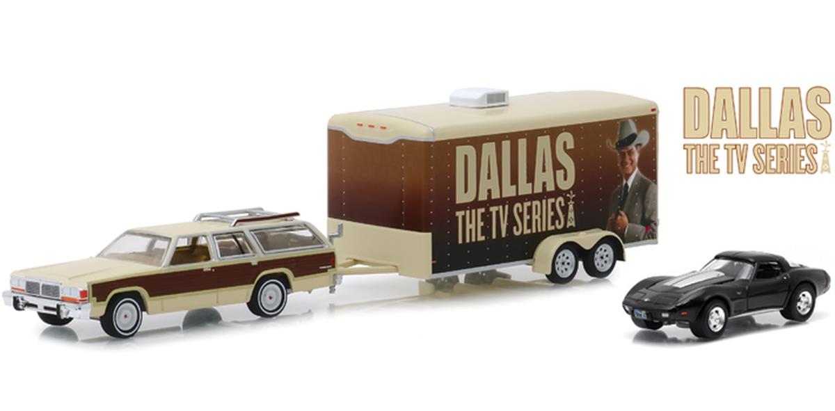 Greenlight Dallas TV Series Corvette Tow & Hitch Collection 1/64 XP[ | _CLXgJ[ _CLXg Ԃ̂   RNV ~j`A _CJXg fJ[ ~jJ[ A Mtg v[g
