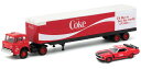 M2マシーンズ 1970 Ford フォード Buy the World a Coke Auto Hauler 1/64 スケール | ダイキャストカー ダイキ...