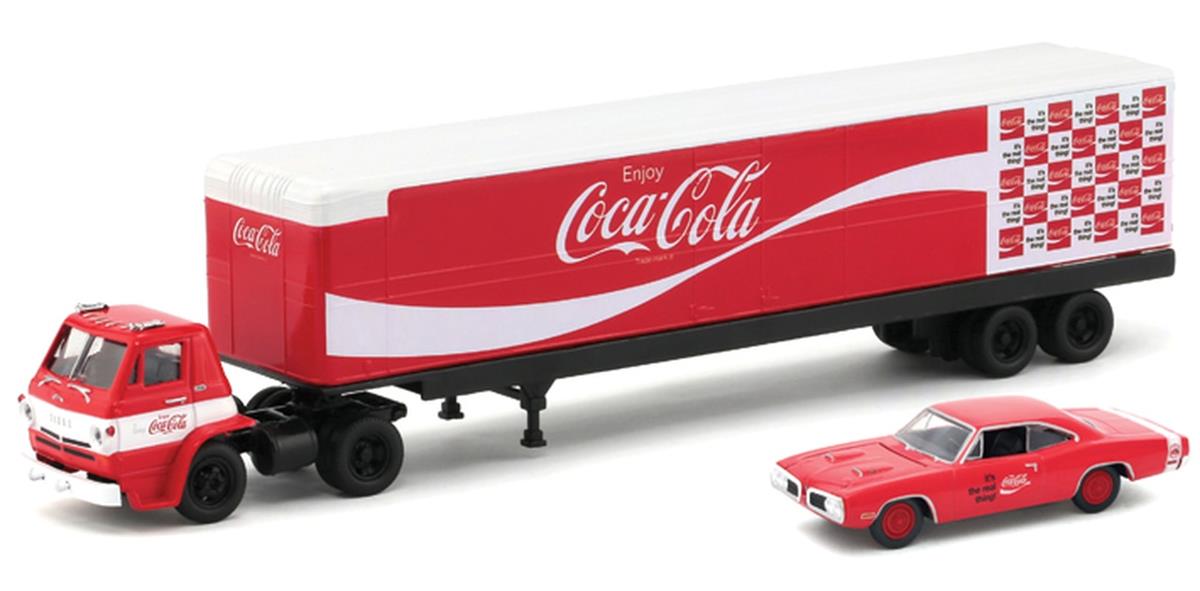 M2マシーンズ 1970 Dodge ダッジ Coca-Cola Delivery Hauler 1/64 スケール | ダイキャストカー ダイキャスト 車のおもちゃ 車 おもちゃ コレクション ミニチュア ダイカスト モデルカー ミニカー アメ車 ギフト プレゼント