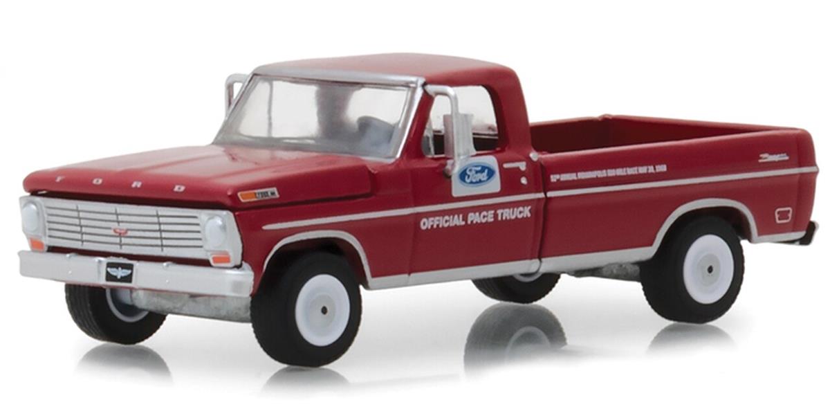 Greenlight 1968 Indy 500 Ford tH[h F-100 Official Truck 1/64 XP[ | _CLXgJ[ _CLXg Ԃ̂   RNV ~j`A _CJXg fJ[ ~jJ[ A Mtg v[g