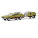 Greenlight 1971 Olds Vista Cruiser & Teardrop Trailer 1/64 スケール | ダイキャストカー ダイキャス...