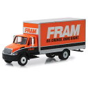 Greenlight 2013 International インターナショナル Durastar FRAM Oil Filters Box Van 1/64 ス...