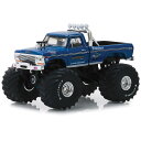 Greenlight Bigfoot 1 1974 Ford フォード F-250 66” Tire Monster Truck 1/64 スケール ダイキャストカー ダイキャスト 車のおもちゃ 車 おもちゃ コレクション ミニチュア ダイカスト モデルカー ミニカー アメ車 ギフト プレゼント