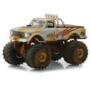 Greenlight Muddy USA-1 1970 Chevy シボレー K10 Monster Truck 1/64 スケール ダイキャストカー ダイキャスト 車のおもちゃ 車 おもちゃ コレクション ミニチュア ダイカスト モデルカー ミニカー アメ車 ギフト プレゼント