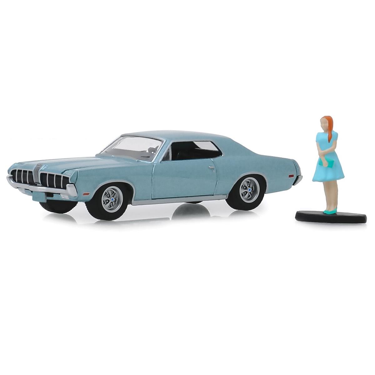 Greenlight 1970 Mercury }[L[ Cougar & Girl 1/64 XP[ | _CLXgJ[ _CLXg Ԃ̂   RNV ~j`A _CJXg fJ[ ~jJ[ A Mtg v[g