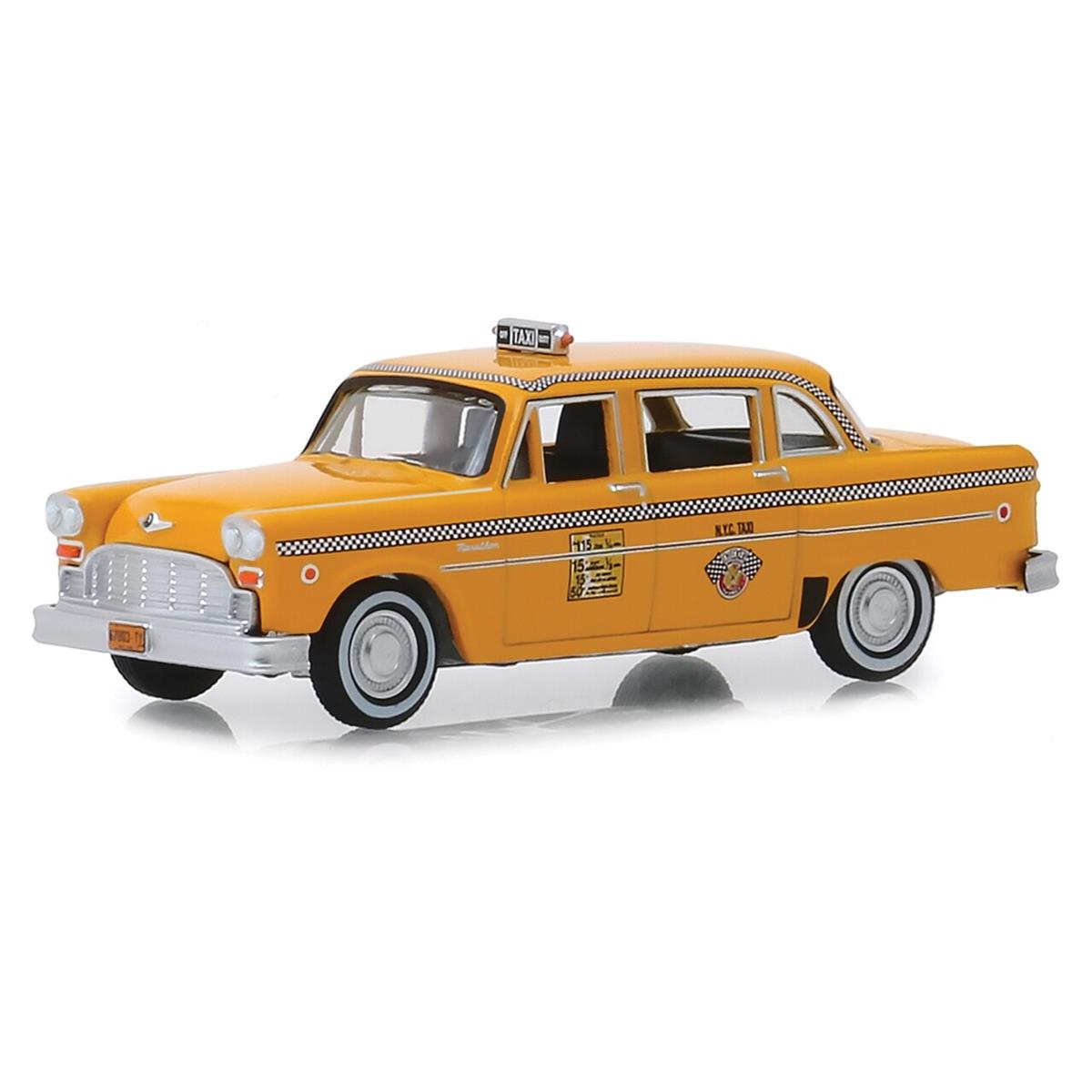 Greenlight 1981 NYC Checker Marathon Taxi 1/64 XP[ | _CLXgJ[ _CLXg Ԃ̂   RNV ~j`A _CJXg fJ[ ~jJ[ A Mtg v[g