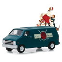 Greenlight Norman Rockwell 1977 Dodge ダッジ B-100 Van 1/64 スケール | ダイキャストカー ダイキャスト ...