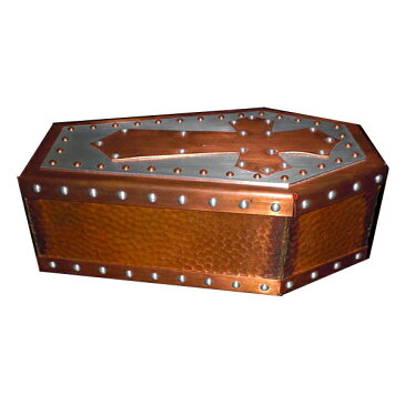 正規品 ビルウォールレザー BILL WALL LEATHER ビルウォール BWLArtist Dennis Sanchez Custom Copper Coffin Jewelry Box