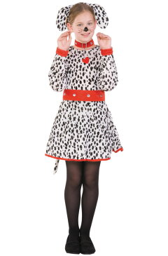 【店内全品P5倍】Sassy Dalmatian 子供用コスチューム クリスマス ハロウィン コスプレ 衣装 仮装 男の子 女の子 子供 小学生 かわいい 面白い 動物 アニマル 学園祭 文化祭 学祭 大学祭 高校 イベント