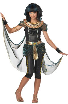 Dark エジプト人 古代エジプト Egyptian Princess Tween コスチューム クリスマス ハロウィン コスプレ 衣装 仮装 男の子 女の子 子供 小学生 かわいい 面白い 学園祭 文化祭 学祭 大学祭 高校 イベント