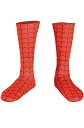 スパイダーマン Spider-Man Child Boot Covers コスチューム クリスマス ハロウィン コスプレ 衣装 仮装 男の子 女の子 子供 小学生 かわいい 面白い ヒーロー 学園祭 文化祭 学祭 大学祭 高校 イベント