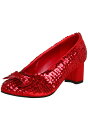 ドロシー Dorothy Red Sequined Adult Heels コスチューム クリスマス ハロウィン コスプレ 衣装 仮装 面白い 学園祭 文化祭 学祭 大学祭 高校 イベント