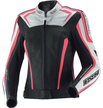IXS イクス Chara Lady Leather Jacket バイク用品 メンズ バイクウェア モトクロス レザージャケット 革ジャン ライダースジャケット