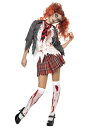 School 女の子 ゾンビ コスチューム クリスマス ハロウィン レディース コスプレ 衣装 女性 仮装 女性用 イベント パーティ ハロウィーン 学芸会