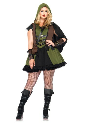 【マラソン最終日 最大20%OFFクーポン有】Darling ロビンフッド 大きいサイズ コスチューム クリスマス ハロウィン レディース コスプレ 衣装 女性 仮装 女性用 イベント パーティ ハロウィーン 学芸会