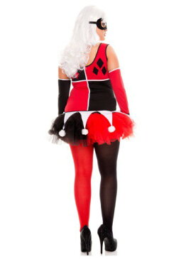 【ポイント最大48倍●11月4日-10日！お買い物マラソン&エントリー】Women's 大きいサイズ Harley Jester コスチューム クリスマス ハロウィン レディース コスプレ 衣装 女性 仮装 女性用 イベント パーティ ハロウィーン 学芸会