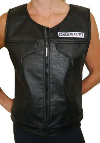 Women's Sons of Anarchy Faux Leather ٥ ꥹޥ ϥ ǥ ץ   ...
